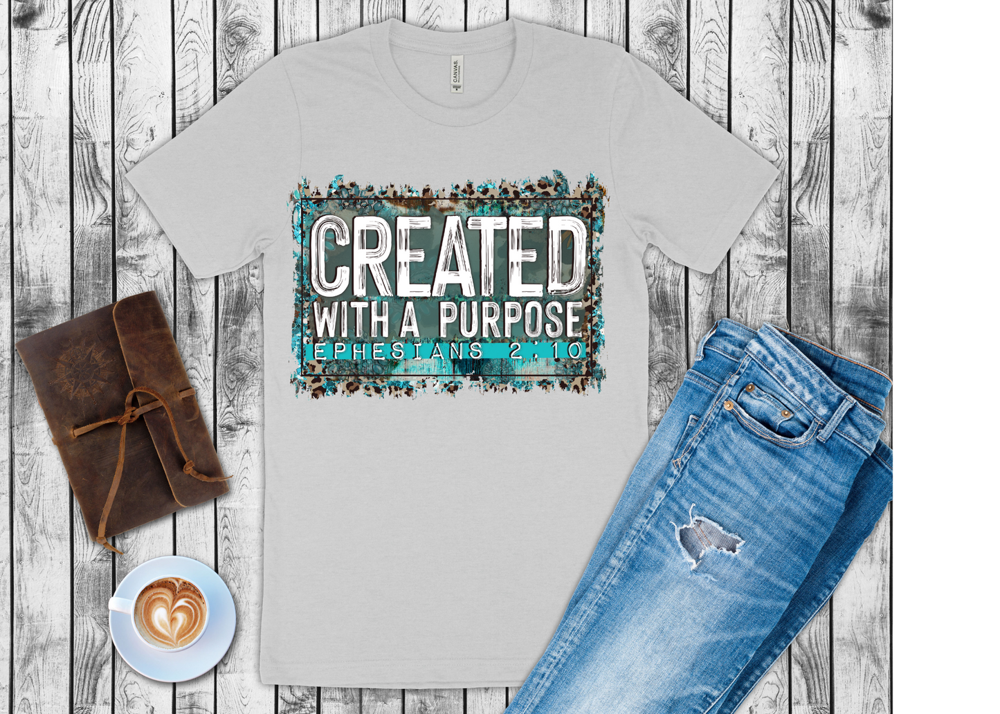 Religious Shirt, Created With A Purpose Shirt