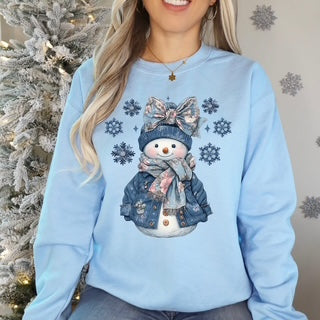 Snowman Shirt, Winter Shirt