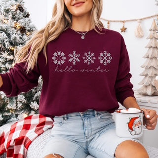 Winter Shirt, Snowflake Shirt