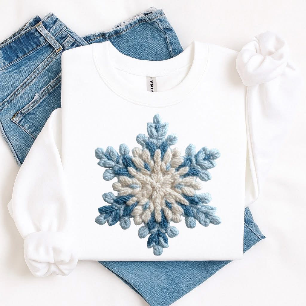 Winter Shirt, Snowflake Shirt