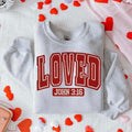Valentine's Shirt, Loved John 3:16 Shirt
