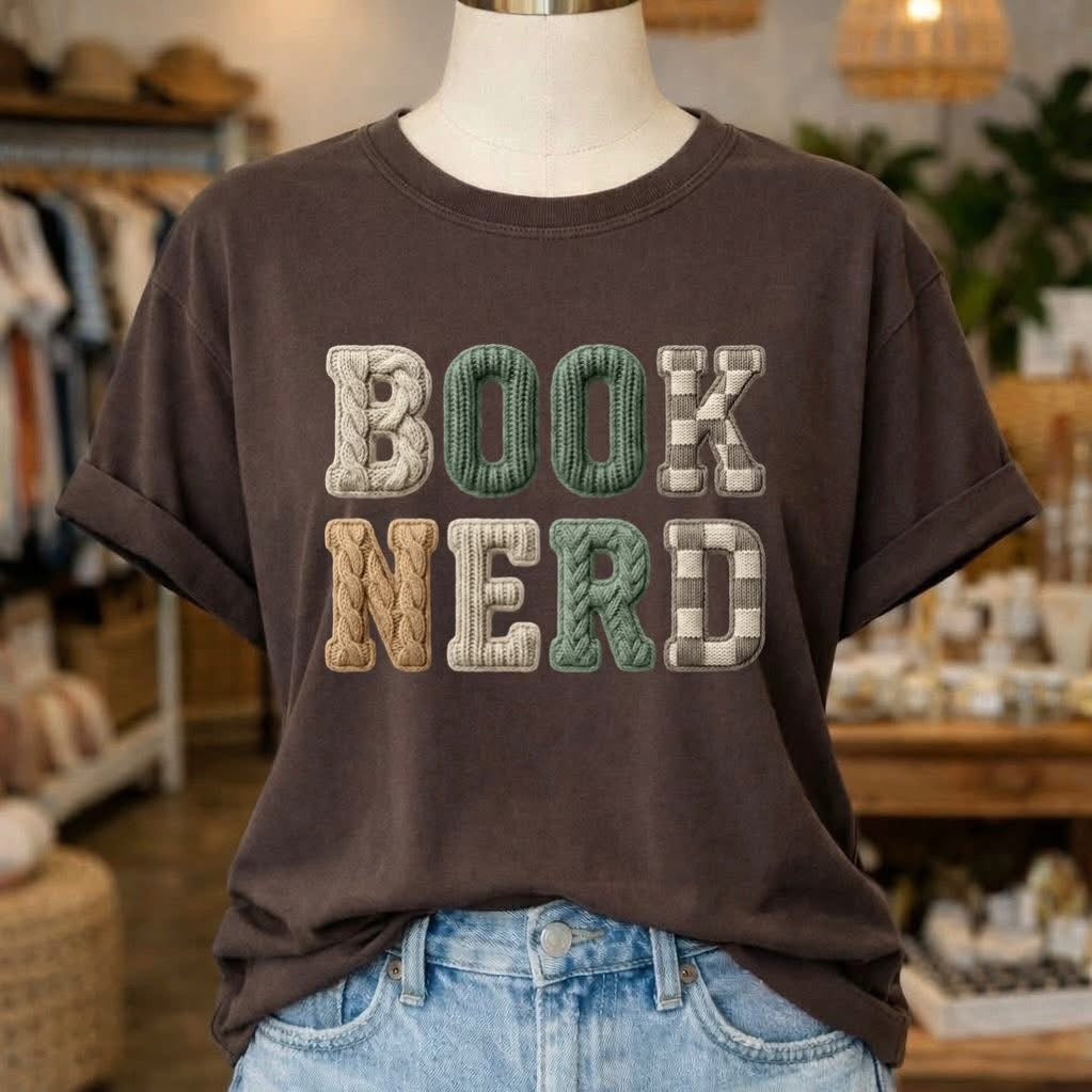 Book Nerd Shirt, Book Shirt