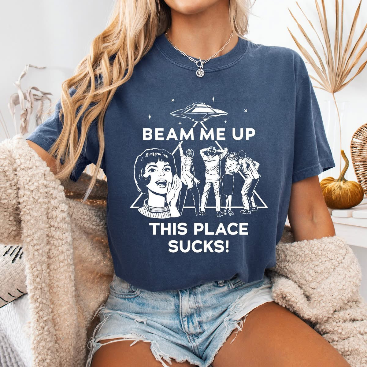 Stranger Things Shirt, Beam Me Up Shirt, Sarcasm Shirt