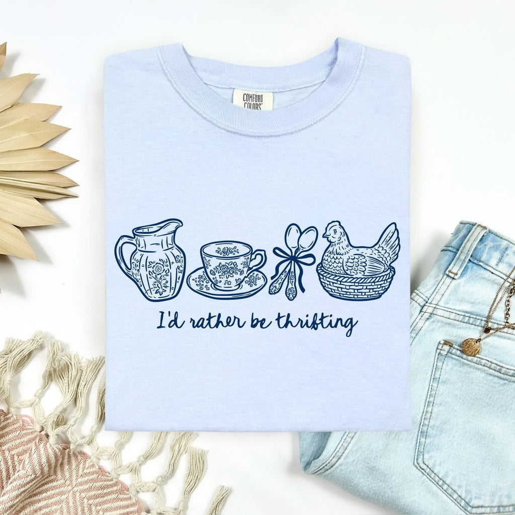 Thrifting Shirt, I'd Rather Be Thrifting Shirt