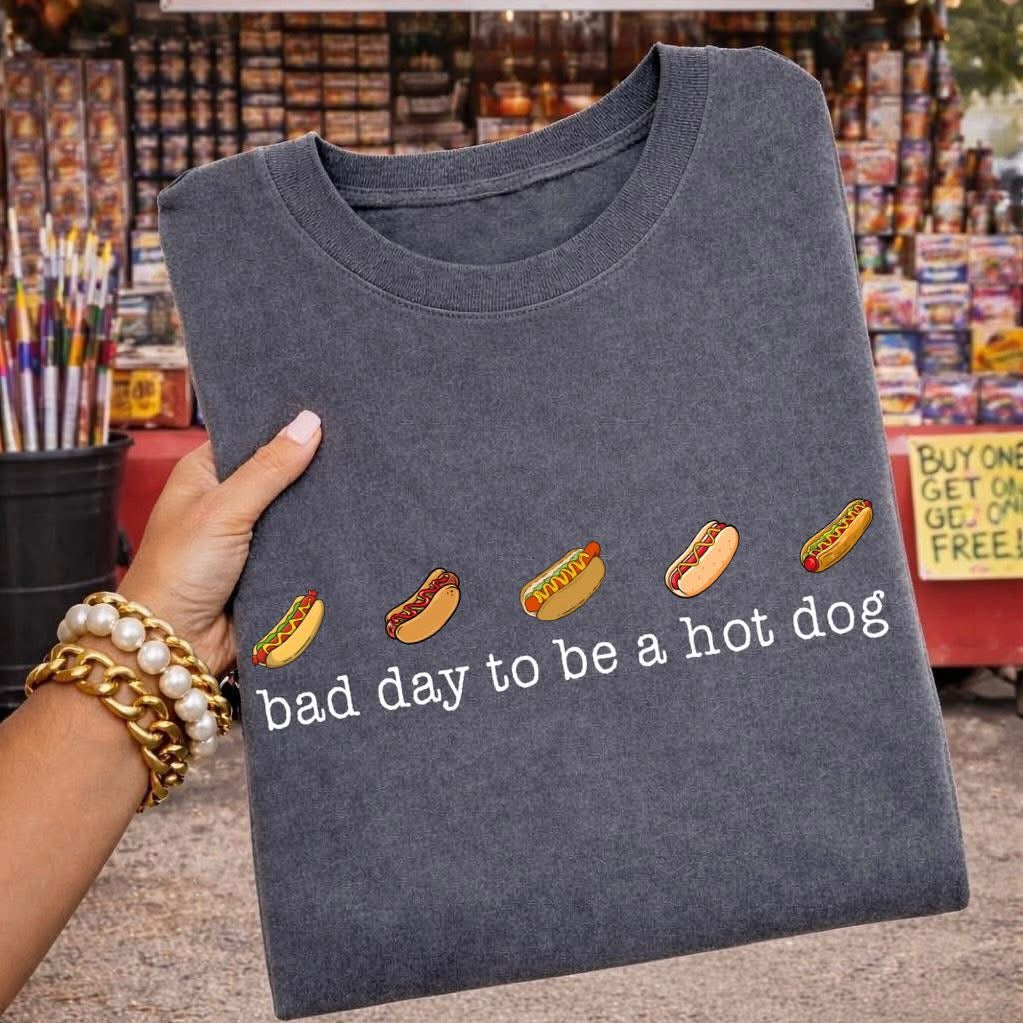 Patriotic Shirt, Hot Dog Shirt, Fourth of July Shirt