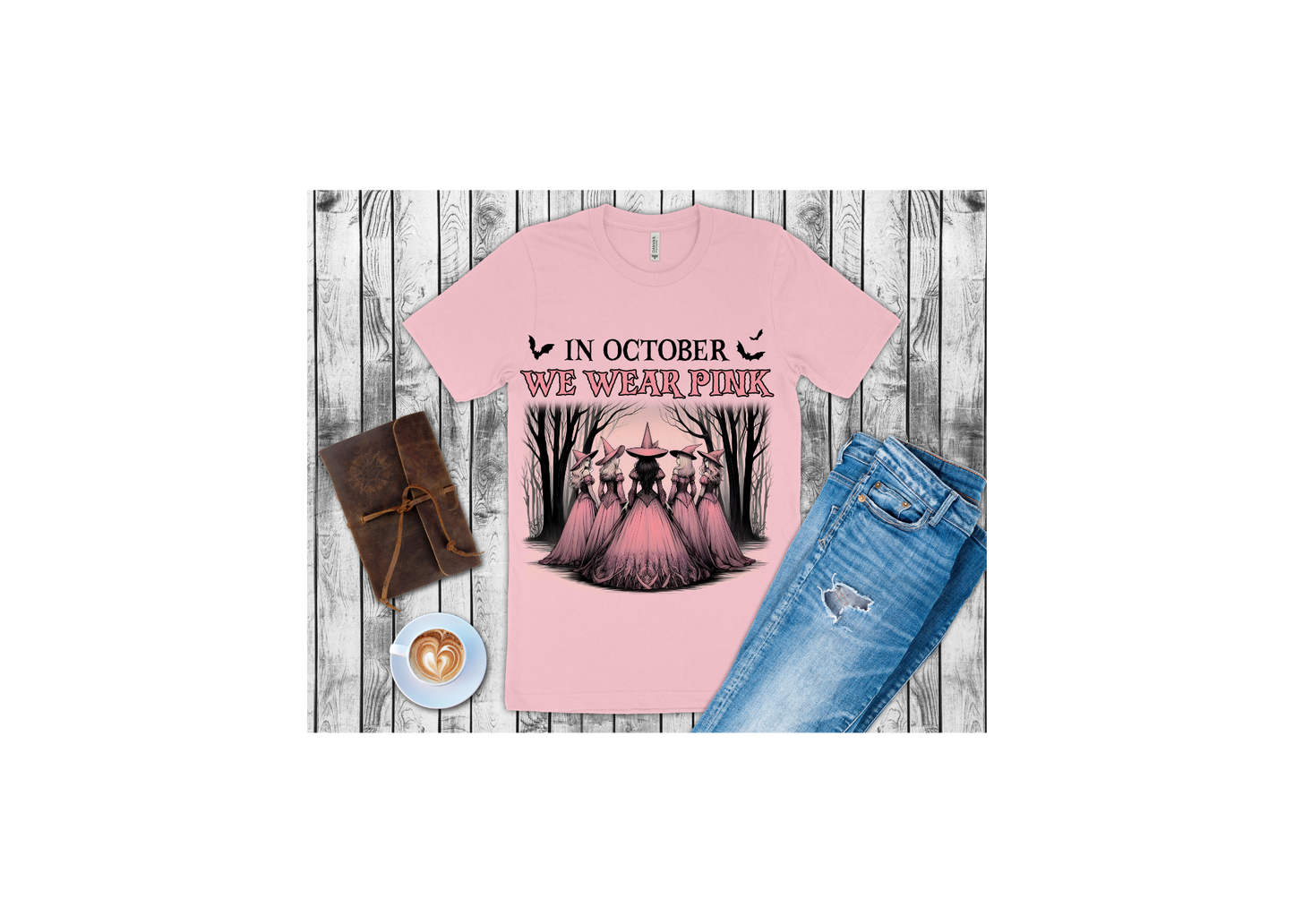 In October We Wear Pink Shirt