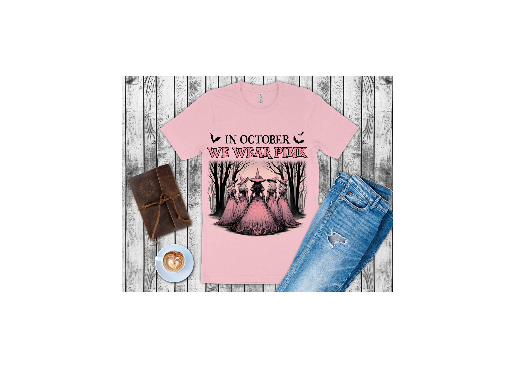 In October We Wear Pink Shirt