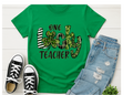 St. Patrick's Day Shirt, One Lucky Teacher Shirt